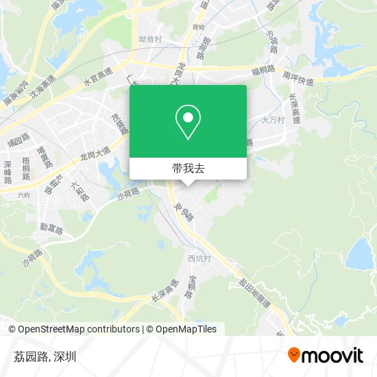荔园路地图