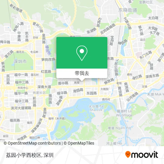 荔园小学西校区地图