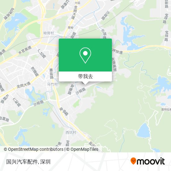 国兴汽车配件地图