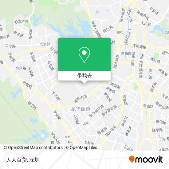 人人百货地图