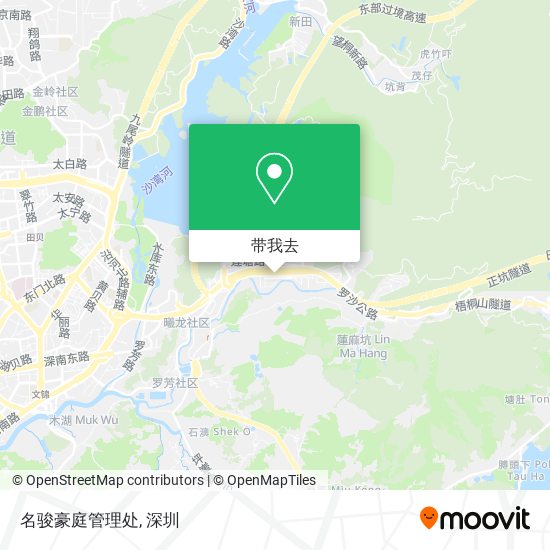 名骏豪庭管理处地图