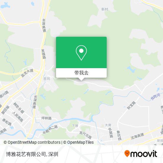博雅花艺有限公司地图