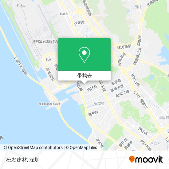 松发建材地图