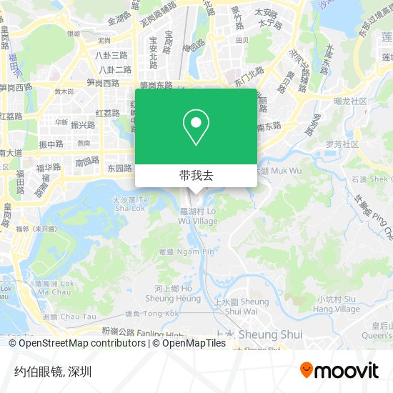 约伯眼镜地图