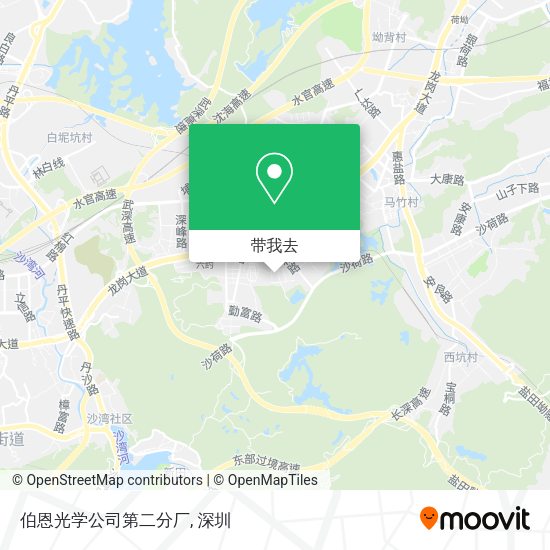 伯恩光学公司第二分厂地图