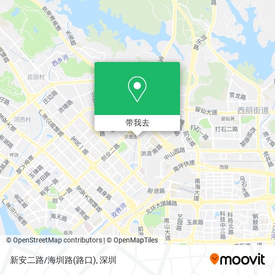 新安二路/海圳路(路口)地图