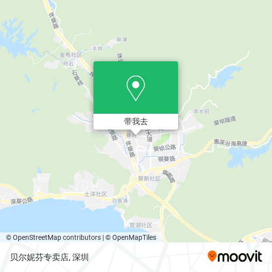 贝尔妮芬专卖店地图