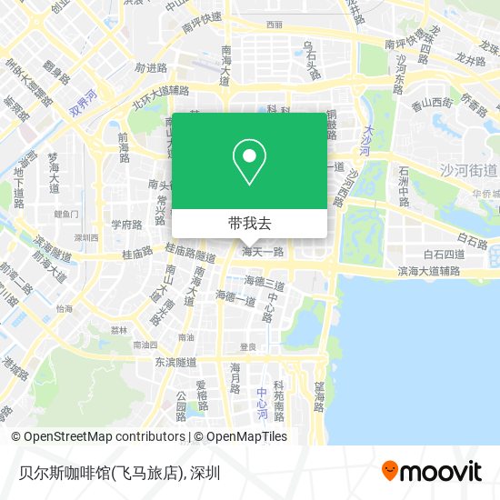 贝尔斯咖啡馆(飞马旅店)地图