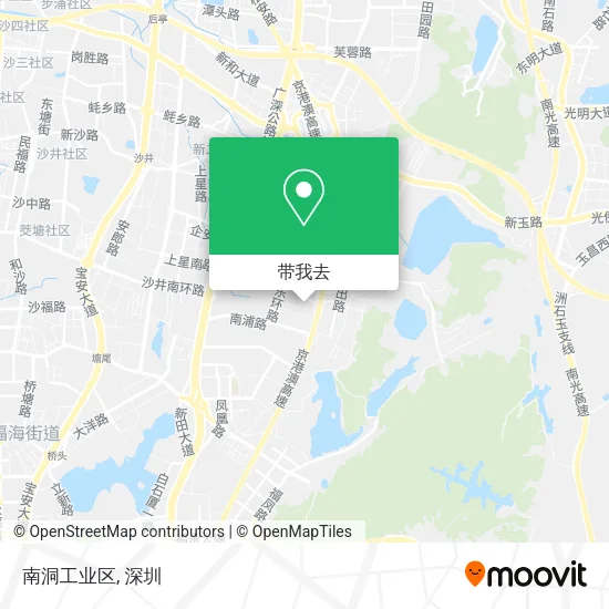 南洞工业区地图