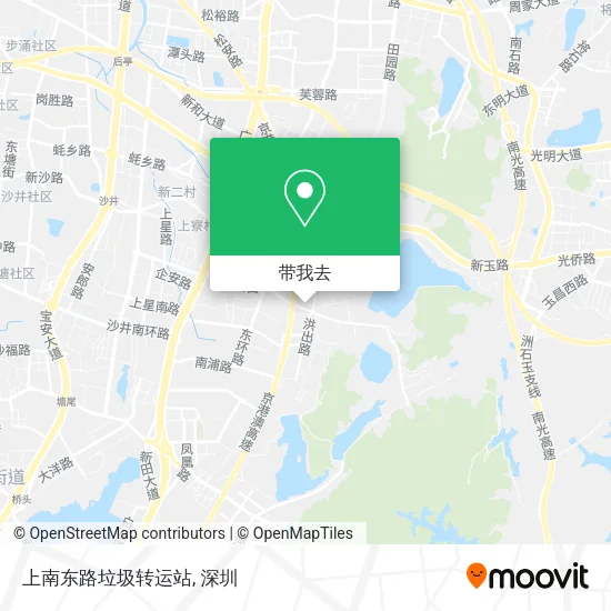 上南东路垃圾转运站地图