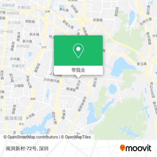 南洞新村-72号地图