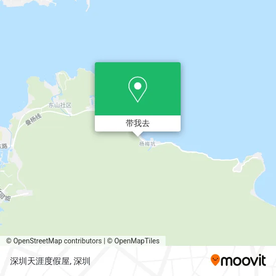 深圳天涯度假屋地图