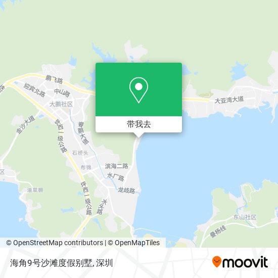 海角9号沙滩度假别墅地图