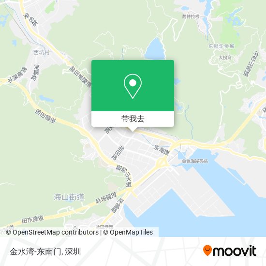 金水湾-东南门地图