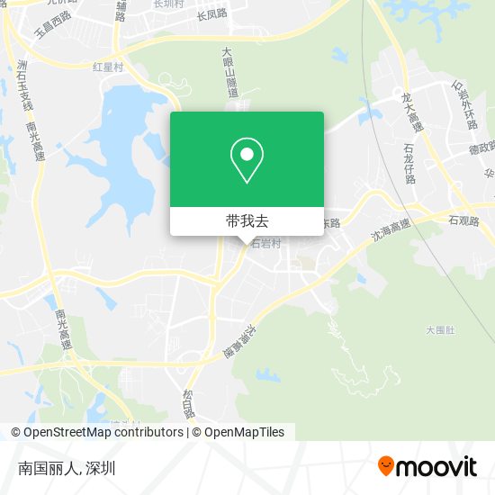 南国丽人地图