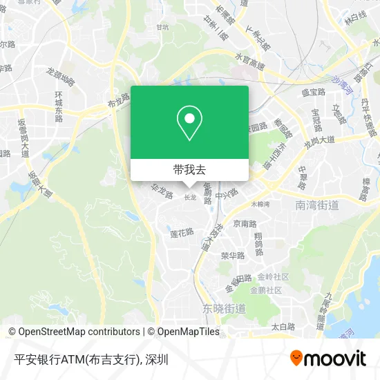 平安银行ATM(布吉支行)地图