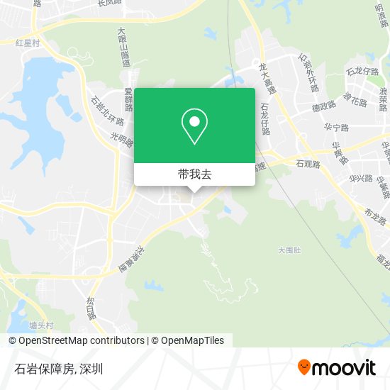 石岩保障房地图