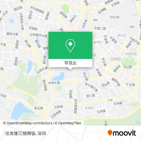 佳发隆江猪脚饭地图