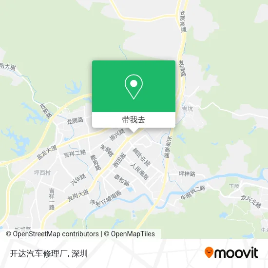 开达汽车修理厂地图