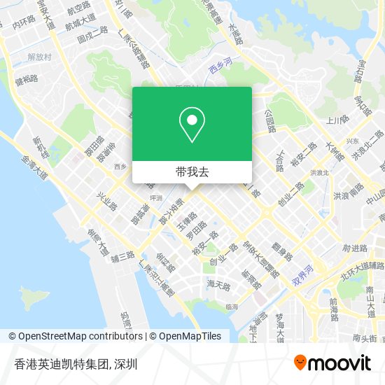 香港英迪凯特集团地图