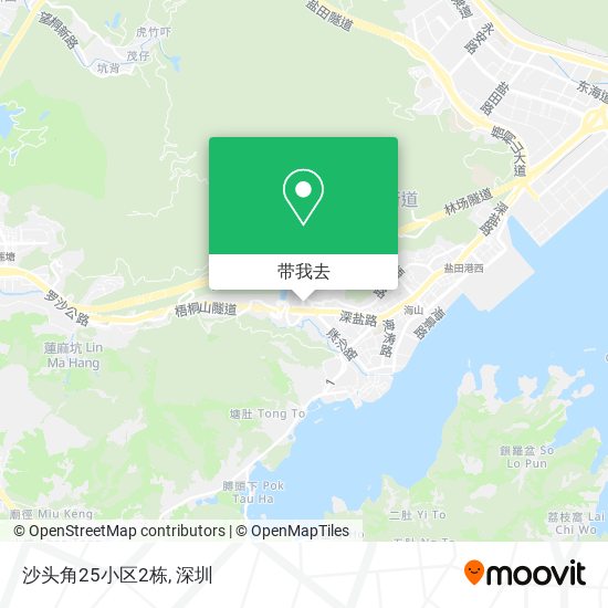 沙头角25小区2栋地图