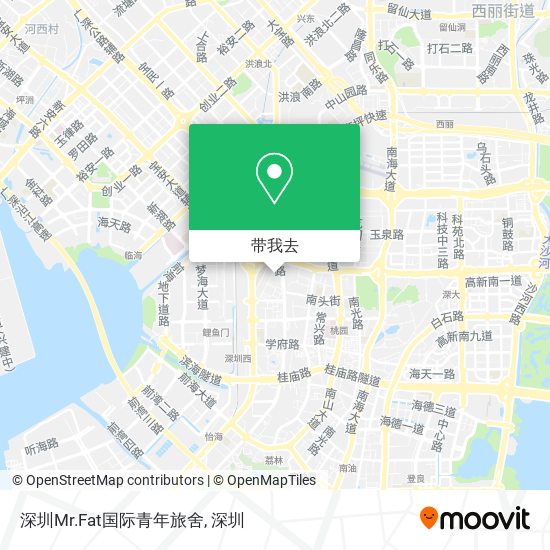 深圳Mr.Fat国际青年旅舍地图