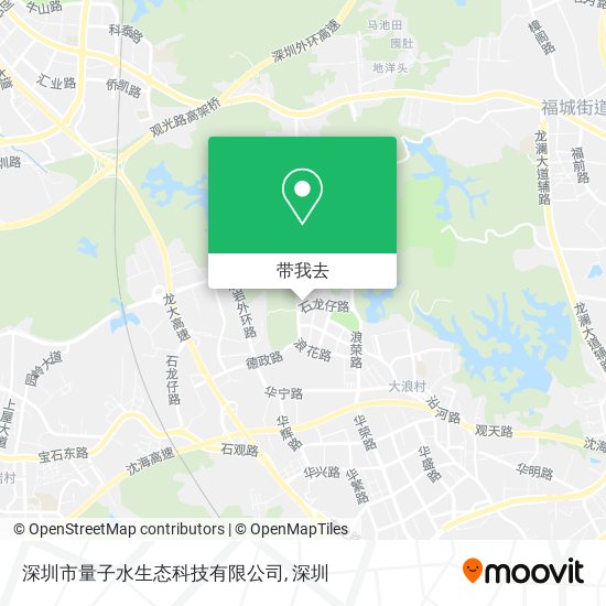 深圳市量子水生态科技有限公司地图