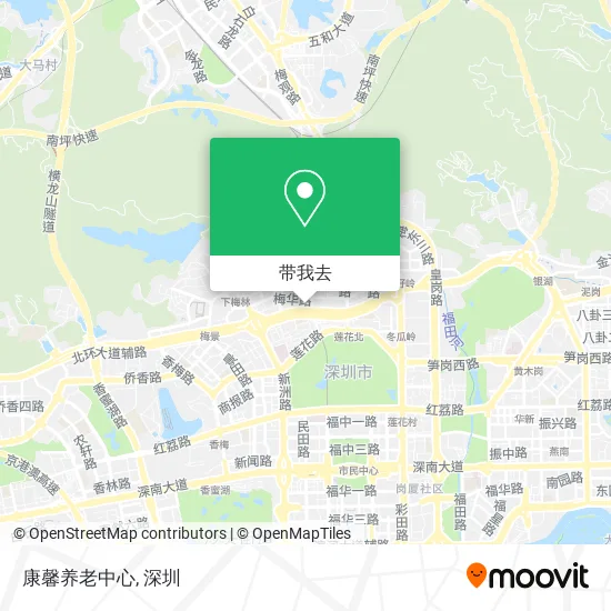 康馨养老中心地图