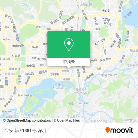 宝安南路1881号地图