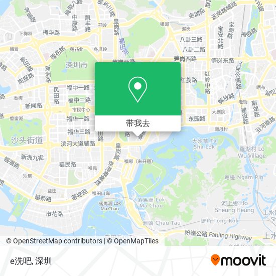 e洗吧地图