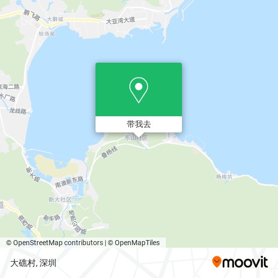 大礁村地图