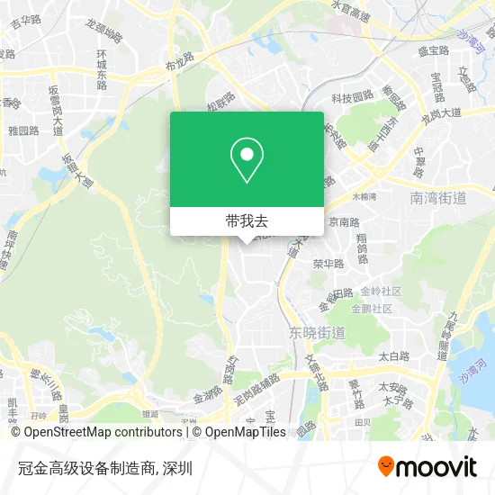 冠金高级设备制造商地图