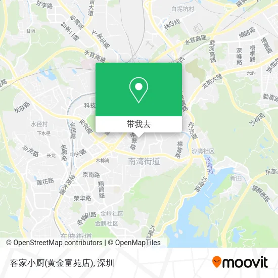 客家小厨(黄金富苑店)地图