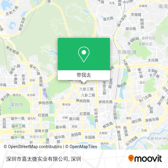 深圳市嘉太微实业有限公司地图