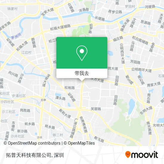 拓普天科技有限公司地图