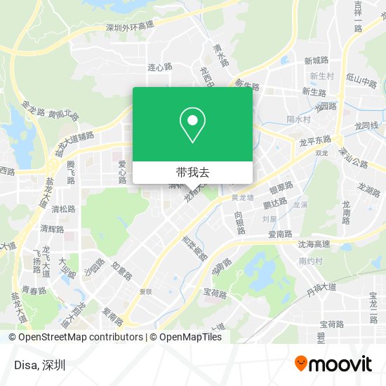 Disa地图
