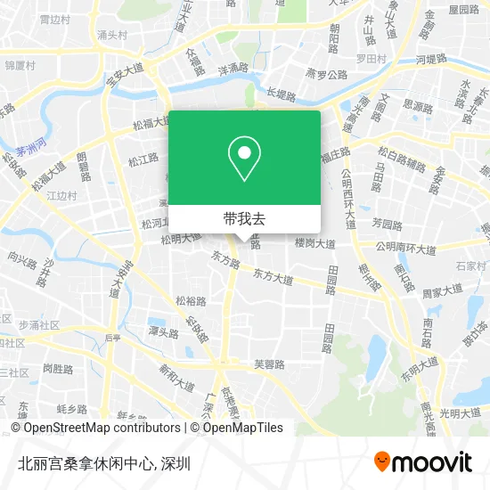 北丽宫桑拿休闲中心地图