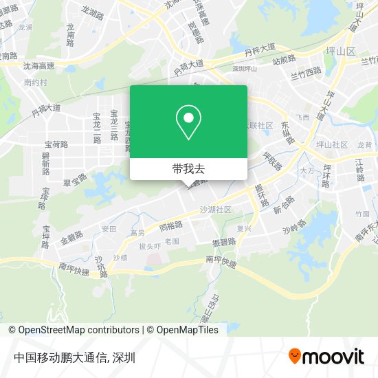 中国移动鹏大通信地图