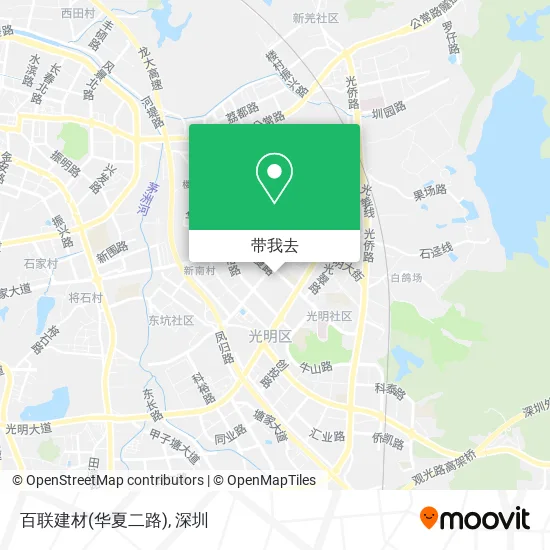 百联建材(华夏二路)地图