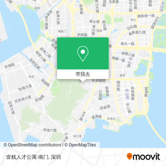 壹栈人才公寓-南门地图