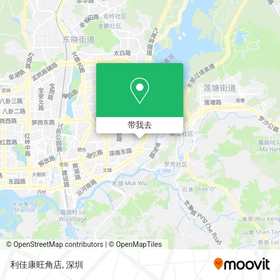 利佳康旺角店地图