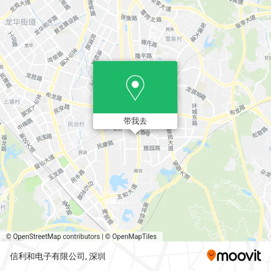 信利和电子有限公司地图