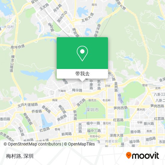 梅村路地图