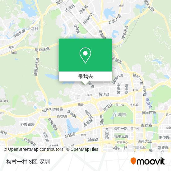 梅村一村-3区地图