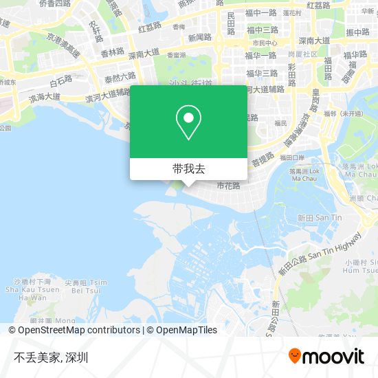 不丢美家地图