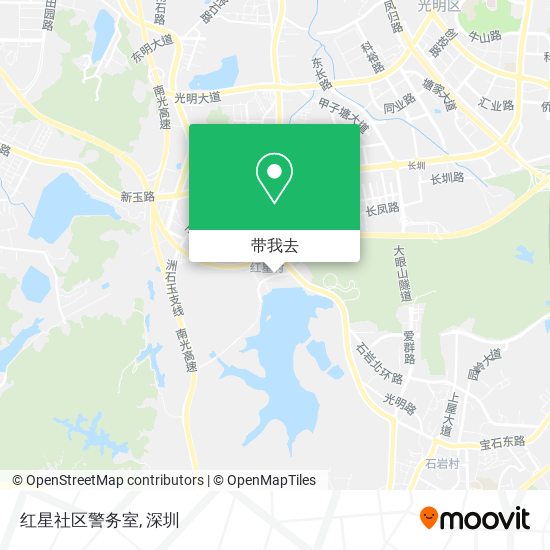 红星社区警务室地图