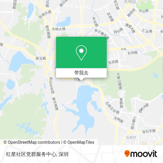 红星社区党群服务中心地图