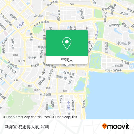新海宜·易思博大厦地图