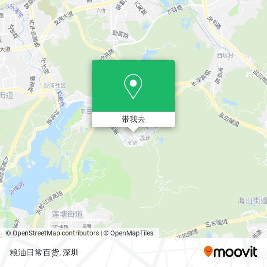 粮油日常百货地图
