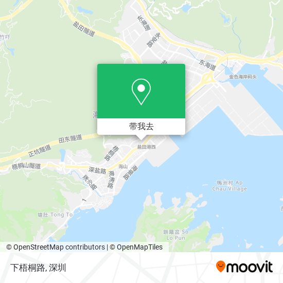下梧桐路地图